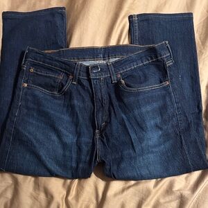Levi's Indigo Blue Straight-Leg Jeans
